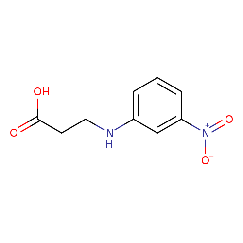 3-((3-nitrophenyl)amino)propanoic acid