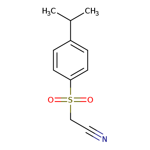 2-((4-Isopropylphenyl)sulfonyl)acetonitrile