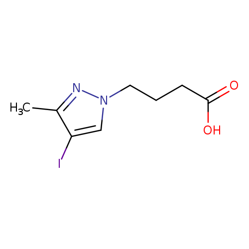 4-(4-Iodo-3-methyl-1H-pyrazol-1-yl)butanoic acid