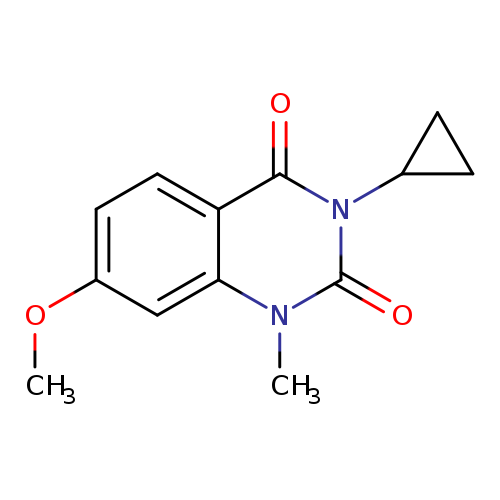 3-cyclopropyl-7-methoxy-1-methyl-1,2,3,4-tetrahydroquinazoline-2,4-dione