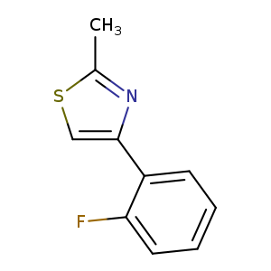 4-(2-Fluorophenyl)-2-methylthiazole