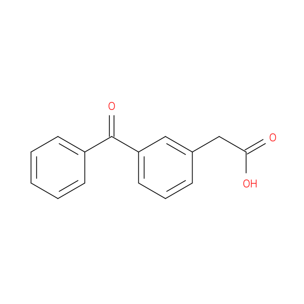 Benzeneacetic acid, 3-benzoyl-