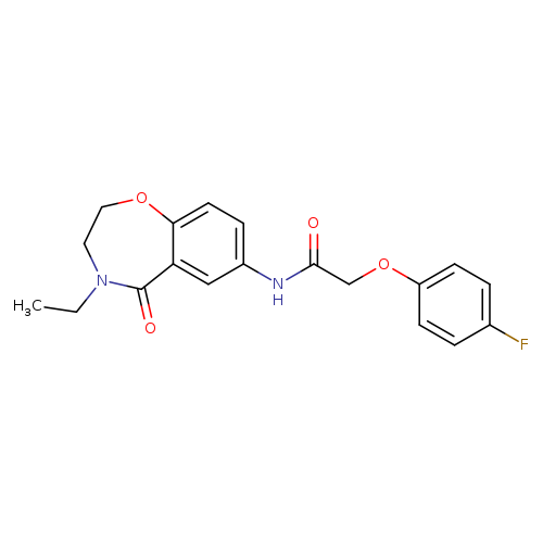 N-(4-ethyl-5-oxo-2,3,4,5-tetrahydro-1,4-benzoxazepin-7-yl)-2-(4-fluorophenoxy)acetamide