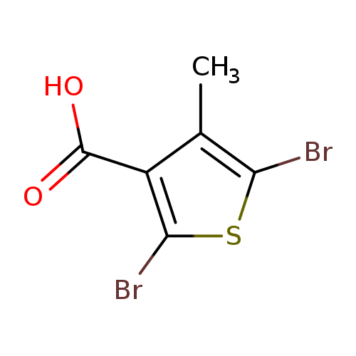 2,5-dibromo-4-methylthiophene-3-carboxylicacid