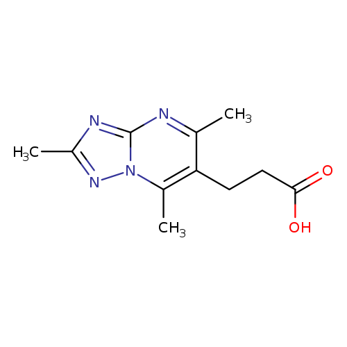 3-(2,5,7-Trimethyl-[1,2,4]triazolo[1,5-a]pyrimidin-6-yl)propanoic acid