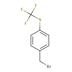 Benzene, 1-(bromomethyl)-4-[(trifluoromethyl)thio]-