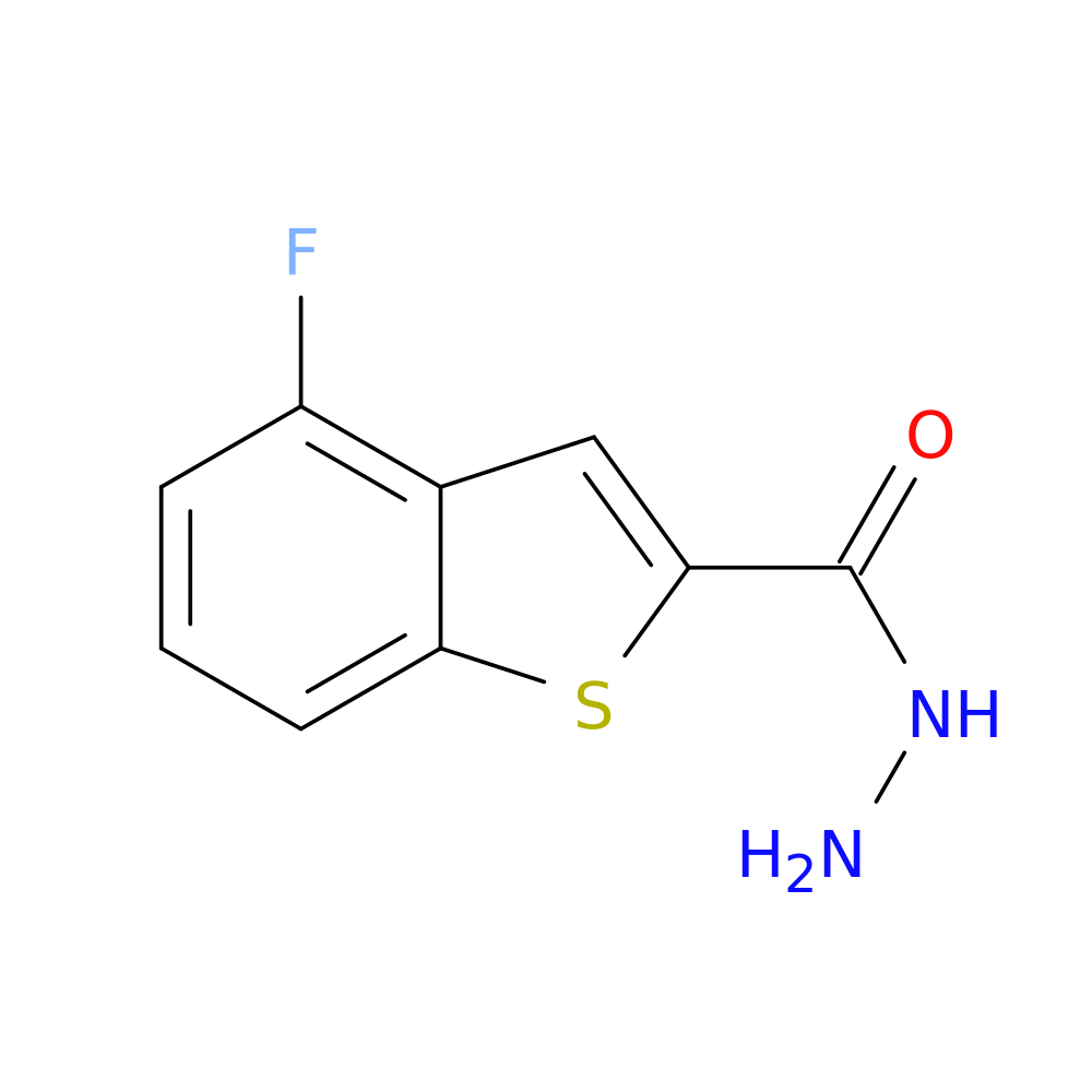 4-Fluoro-1-benzothiophene-2-carbohydrazide