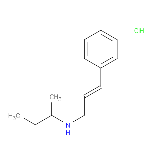 Sec-butyl[(2e)-3-phenyl-2-propen-1-yl]amine hydrochloride