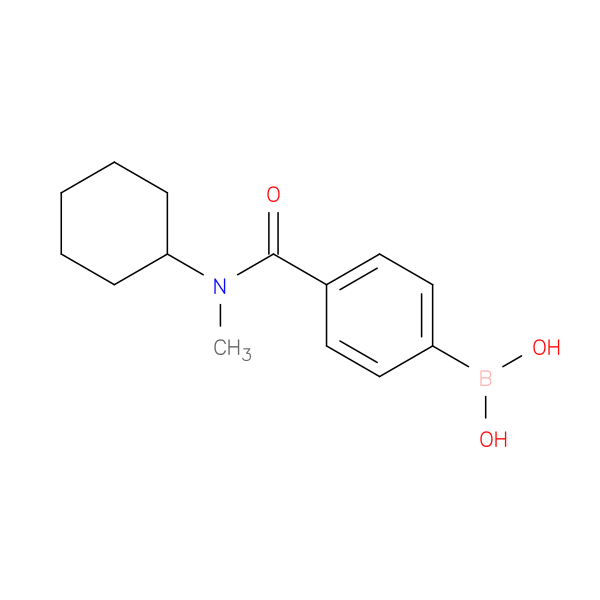 (4-(Cyclohexyl(methyl)carbamoyl)phenyl)boronic acid