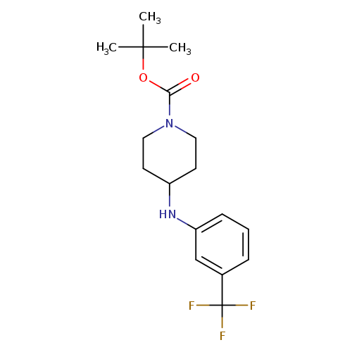 tert-Butyl 4-((3-(trifluoromethyl)phenyl)amino)piperidine-1-carboxylate