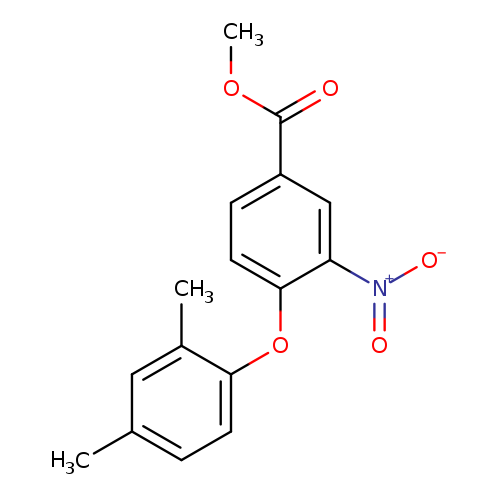 methyl 4-(2,4-dimethylphenoxy)-3-nitrobenzoate