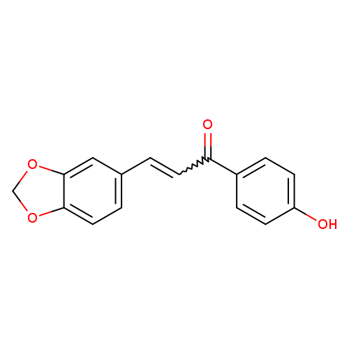 3-(Benzo[d][1,3]dioxol-5-yl)-1-(4-hydroxyphenyl)prop-2-en-1-one