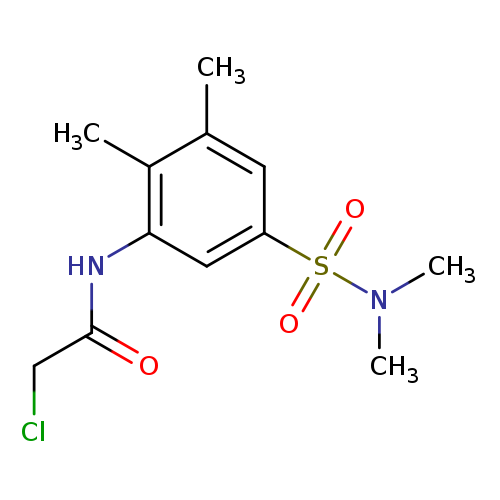 2-chloro-N-[5-(dimethylsulfamoyl)-2,3-dimethylphenyl]acetamide