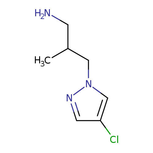[3-(4-Chloro-1h-pyrazol-1-yl)-2-methylpropyl]amine