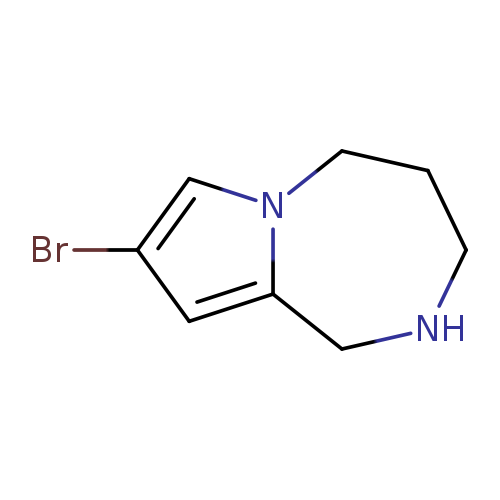 8-bromo-1H,2H,3H,4H,5H-pyrrolo[1,2-a][1,4]diazepine