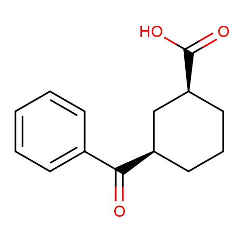 cis-3-Benzoylcyclohexane-1-carboxylic acid