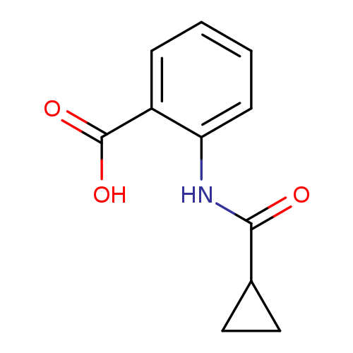 2-[(Cyclopropylcarbonyl)amino]benzoic acid