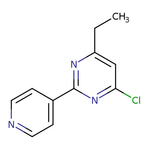 4-chloro-6-ethyl-2-(pyridin-4-yl)pyrimidine