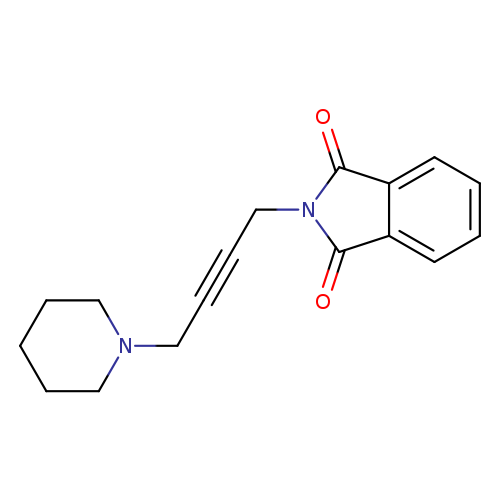 2-[4-(piperidin-1-yl)but-2-yn-1-yl]-2,3-dihydro-1H-isoindole-1,3-dione