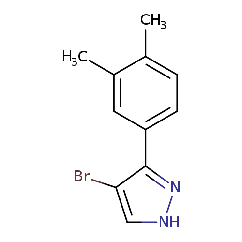 4-bromo-3-(3,4-dimethylphenyl)-1H-pyrazole