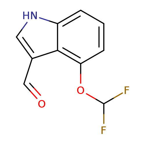 4-(difluoromethoxy)-1H-indole-3-carbaldehyde