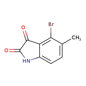 1H-Indole-2,3-dione, 4-bromo-5-methyl-