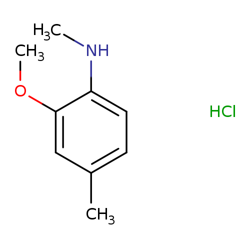 2-methoxy-N,4-dimethylaniline hydrochloride