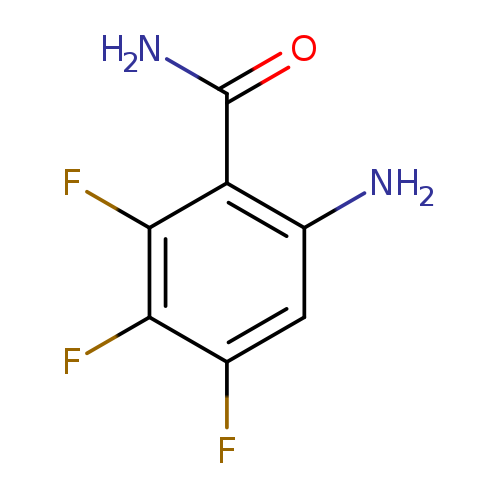 6-amino-2,3,4-trifluorobenzamide