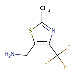 5-Thiazolemethanamine, 2-methyl-4-(trifluoromethyl)-