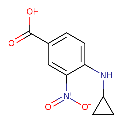 4-(Cyclopropylamino)-3-nitrobenzoic acid