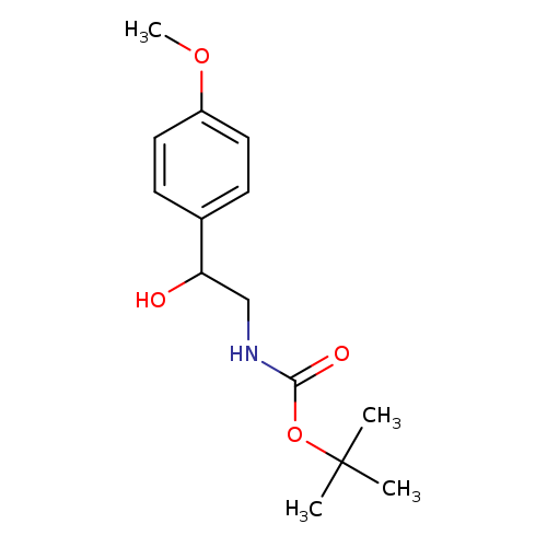 [2-HYDROXY-2-(4-METHOXY-PHENYL)-ETHYL]-CARBAMIC ACID TERT-BUTYL ESTER
