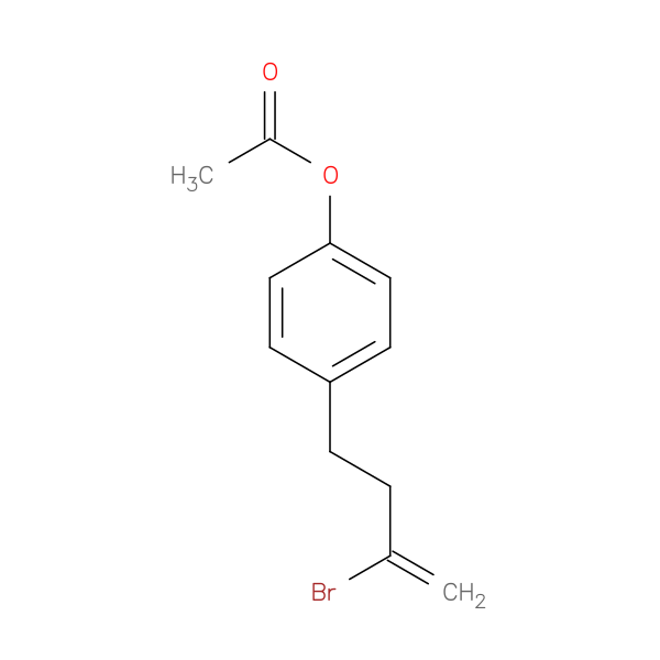 4-(4-Acetoxyphenyl)-2-bromo-1-butene