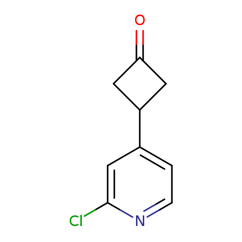 3-(2-chloropyridin-4-yl)cyclobutan-1-one