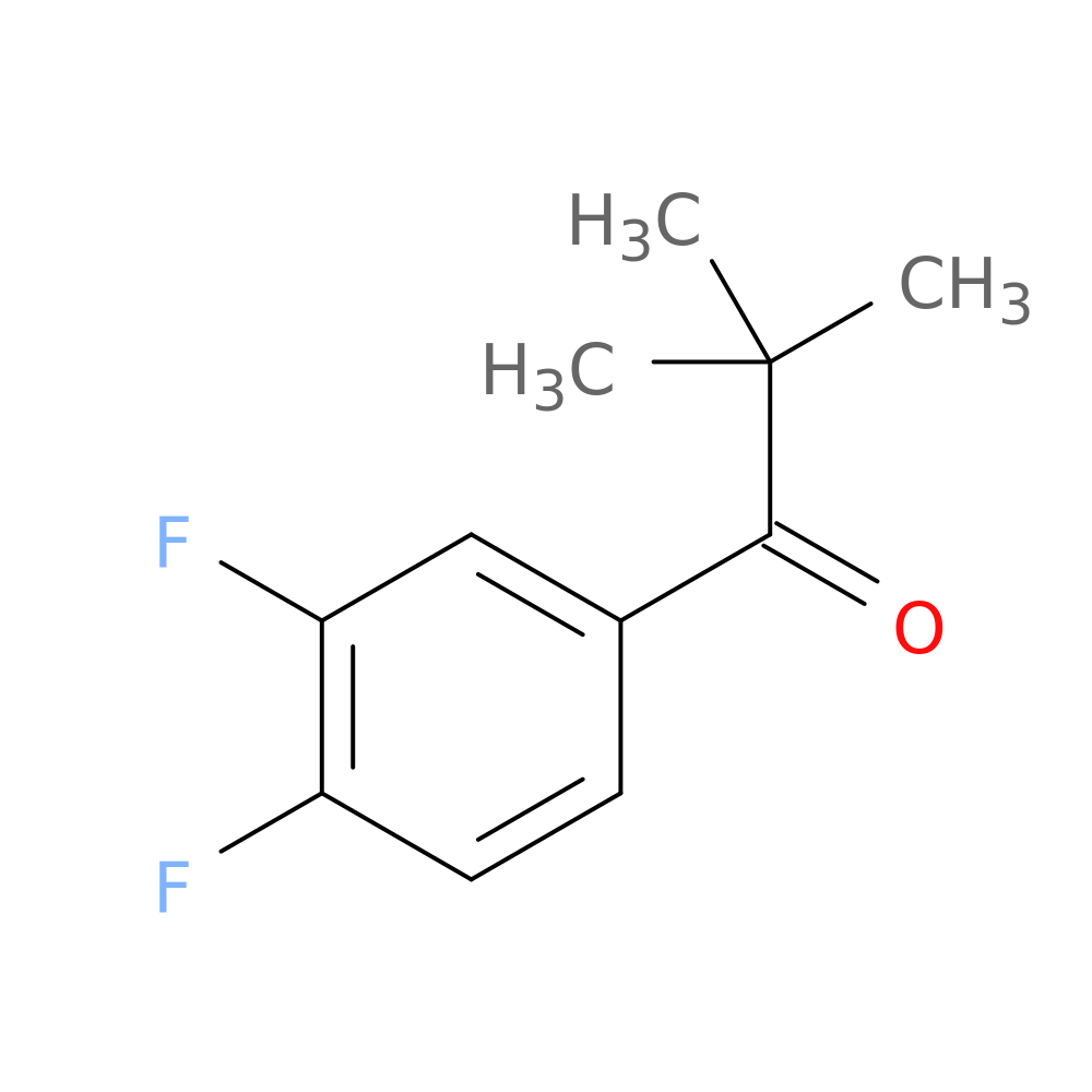 3',4'-difluoro-2,2-dimethylpropiophenone