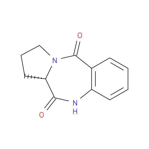 2,3-Dihydro-1h-pyrrolo[2,1-c][1,4]benzodiazepine-5,11(10h,11ah)-dione