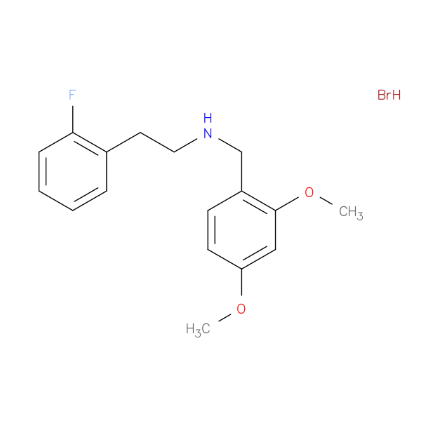 N-(2,4-dimethoxybenzyl)-2-(2-fluorophenyl)ethanamine hydrobromide