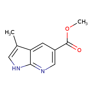 Methyl 3-methyl-1h-pyrrolo[2,3-b]pyridine-5-carboxylate
