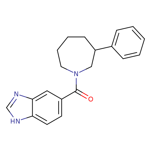 5-(3-phenylazepane-1-carbonyl)-1H-1,3-benzodiazole