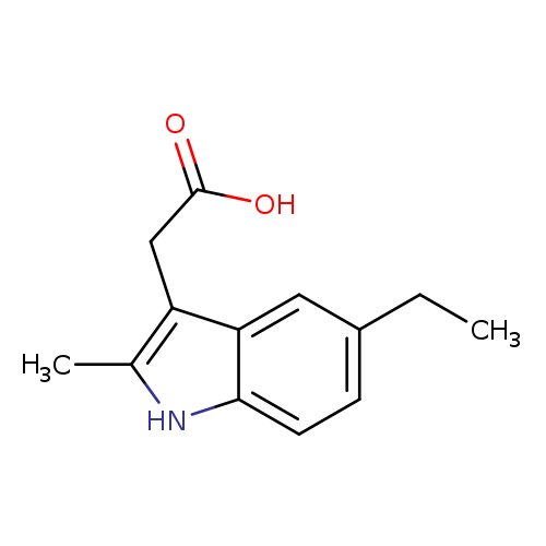 (5-Ethyl-2-methyl-1h-indol-3-yl)-acetic acid