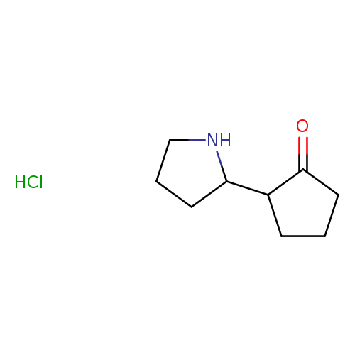 2-(Pyrrolidin-2-yl)cyclopentan-1-one hydrochloride