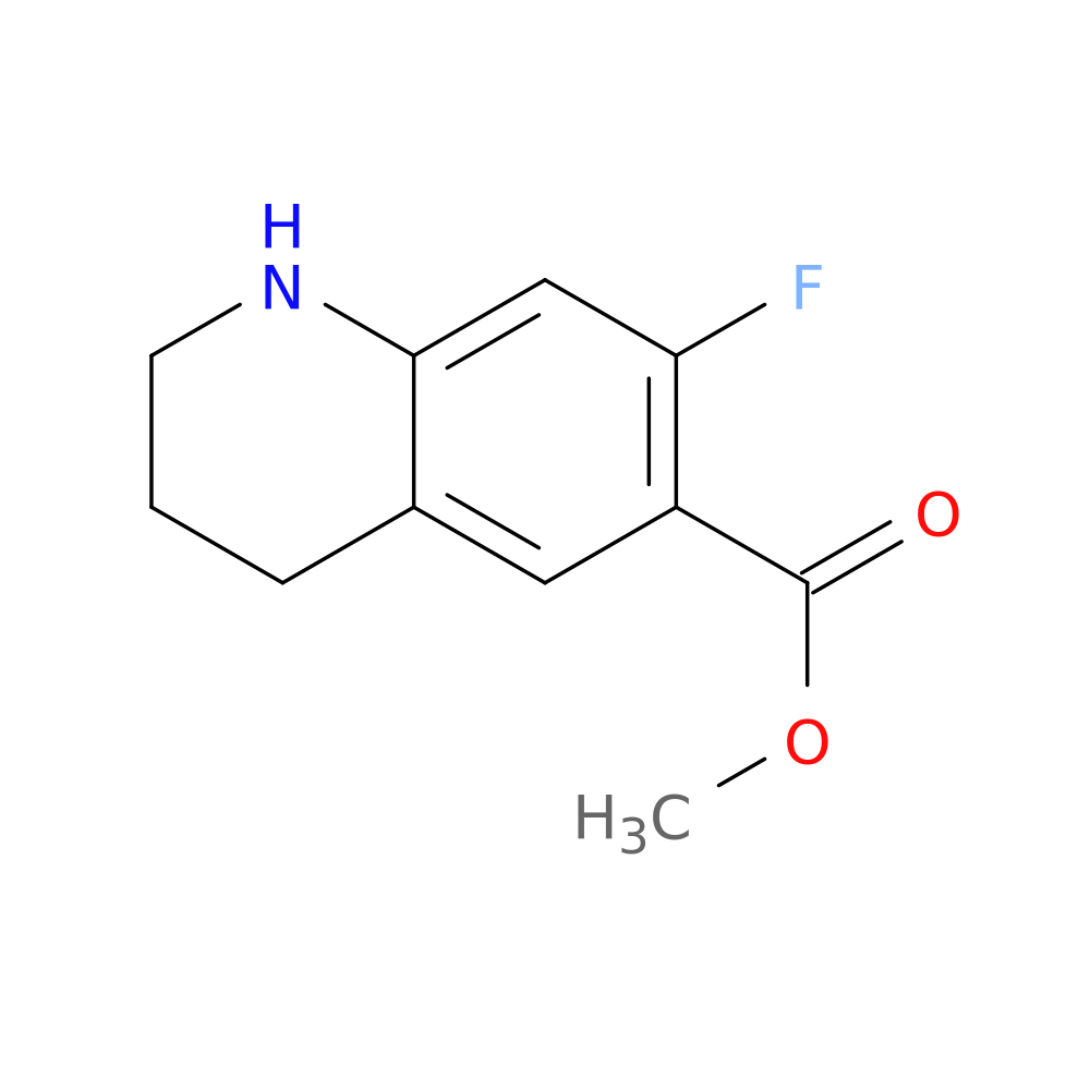 methyl 7-fluoro-1,2,3,4-tetrahydroquinoline-6-carboxylate