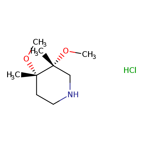 rac-(3R,4S)-3,4-dimethoxy-3,4-dimethylpiperidinehydrochloride,cis