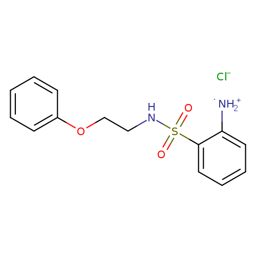 2-amino-N-(2-phenoxyethyl)benzene-1-sulfonamide hydrochloride
