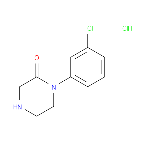 1-(3-Chlorophenyl)piperazin-2-one hydrochloride