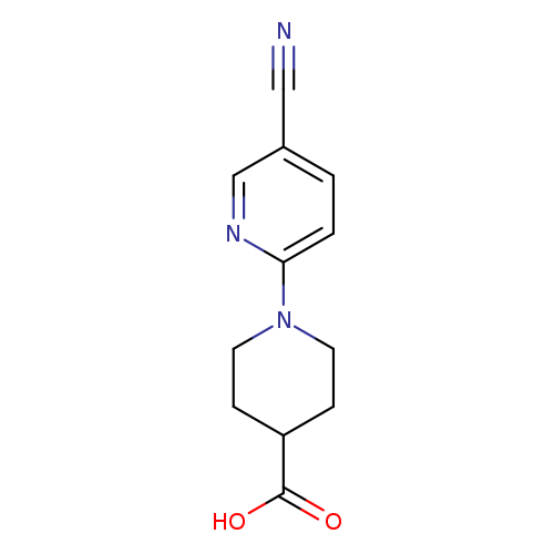 1-(5-Cyanopyridin-2-yl)piperidine-4-carboxylic acid