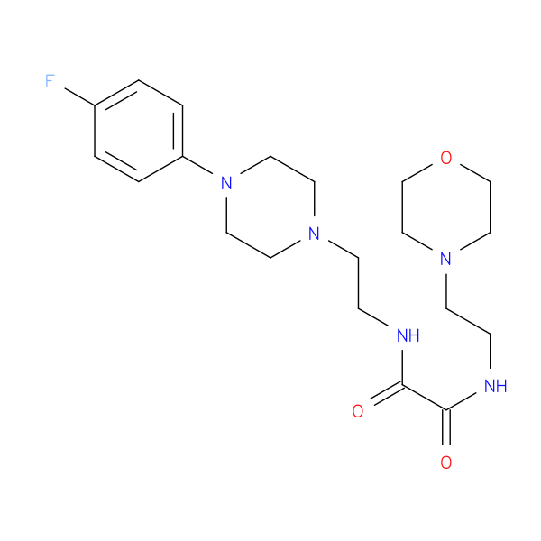 N-{2-[4-(4-fluorophenyl)piperazin-1-yl]ethyl}-N'-[2-(morpholin-4-yl)ethyl]ethanediamide