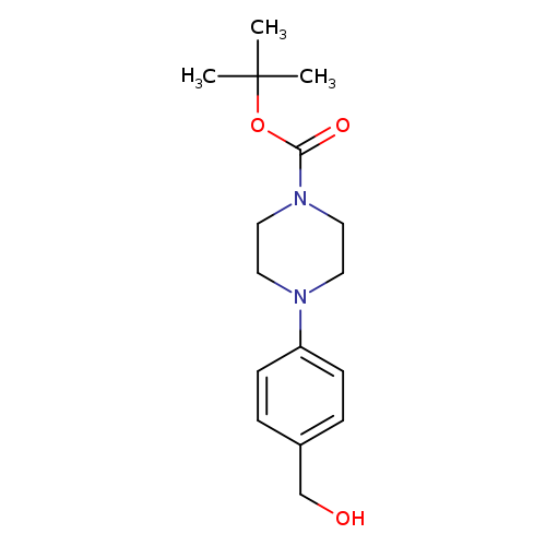 1-Piperazinecarboxylic acid, 4-[4-(hydroxymethyl)phenyl]-, 1,1-dimethylethyl ester