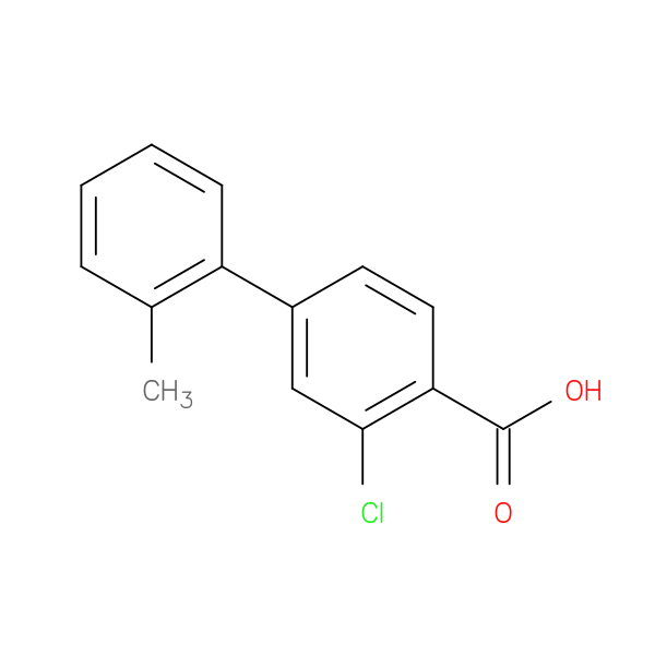 2-Chloro-4-(2-methylphenyl)benzoic acid