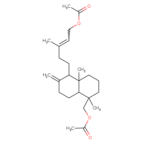 [(E)-5-[(1S,4aR,5S,8aR)-5-(acetyloxymethyl)-5,8a-dimethyl-2-methylidene-3,4,4a,6,7,8-hexahydro-1H-naphthalen-1-yl]-3-methylpent-2-enyl] acetate