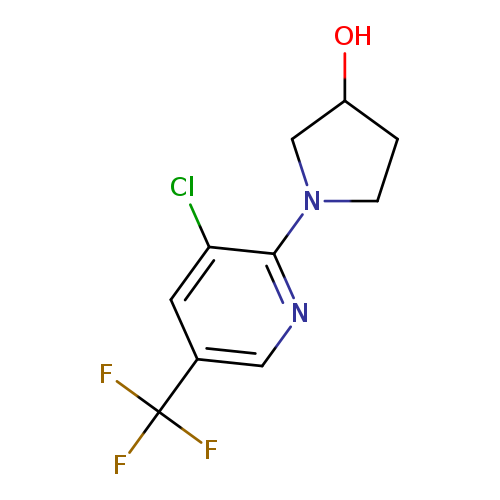 1-[3-Chloro-5-(trifluoromethyl)pyridin-2-yl]pyrrolidin-3-ol